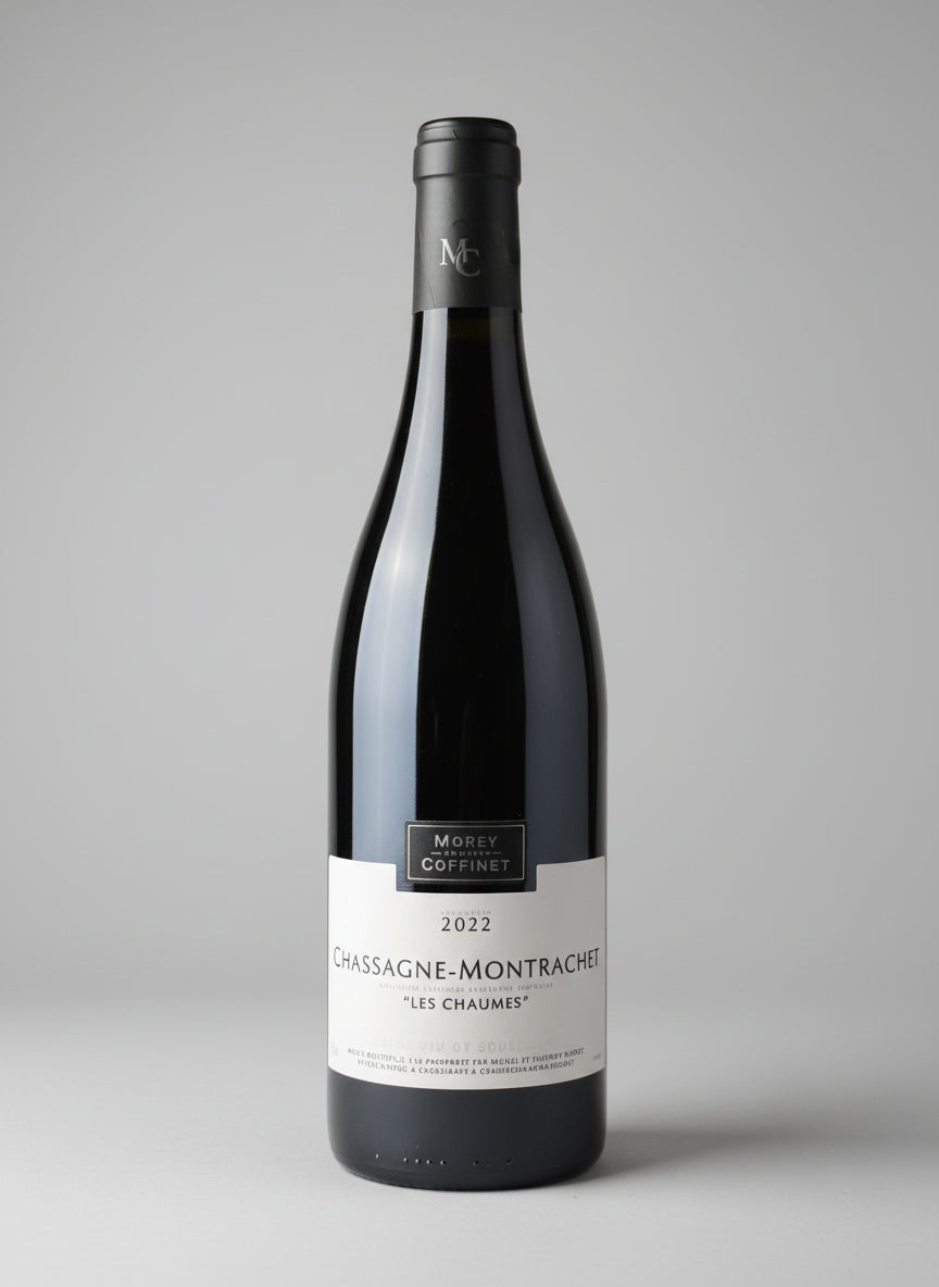 CHASSAGNE MONTRACHET MOREY COFFINET "LES CHAUMES" 2022 ROUGE